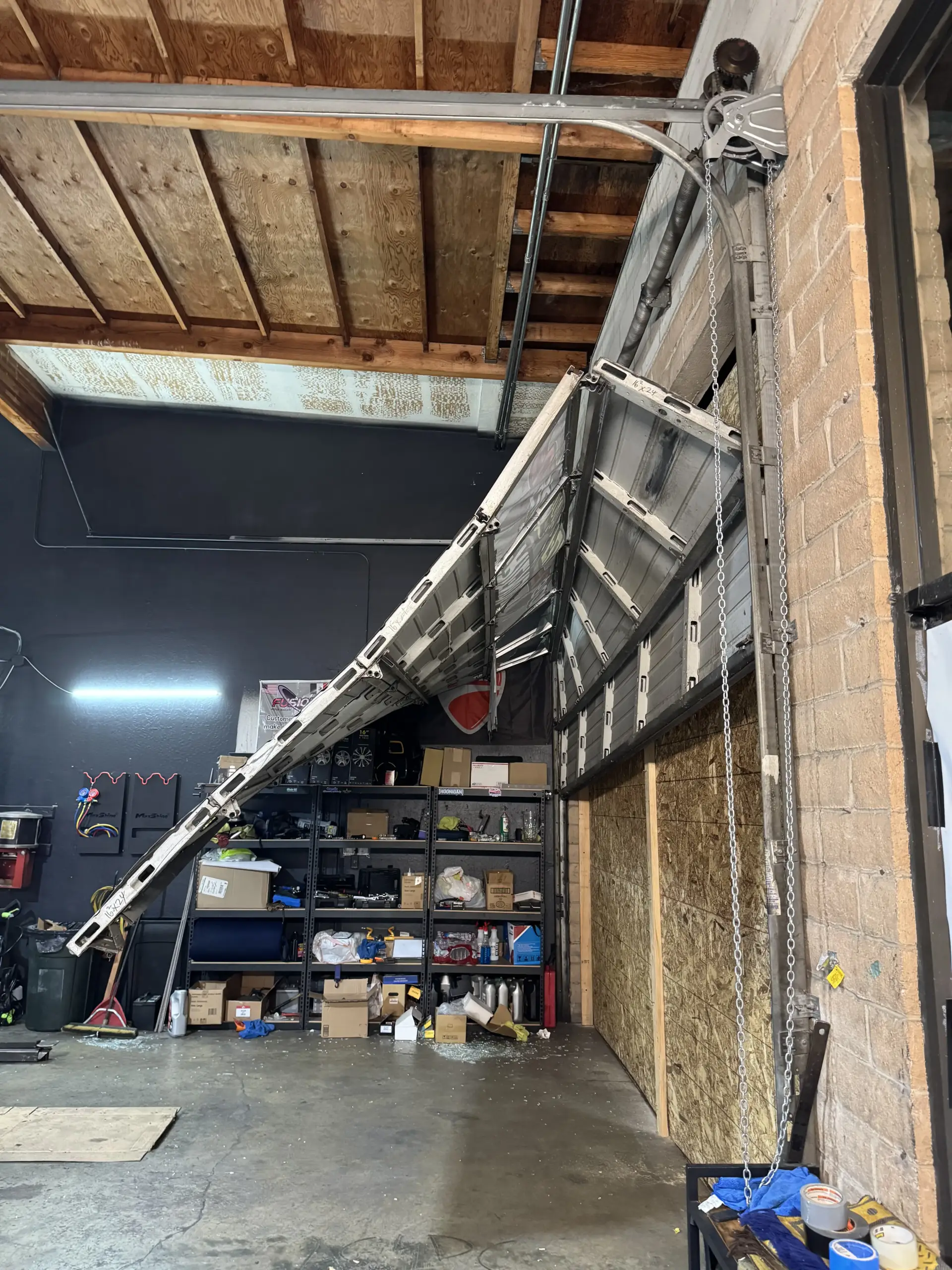 Fast and reliable commercial garage door repairs in San Jose.