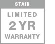 3 year limited hardware warranty