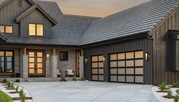 Modern Glass & Aluminum Garage Doors