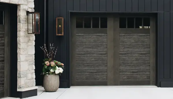 Faux Wood-Look Carriage House Garage Doors