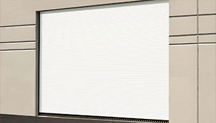 Custom service door installation.