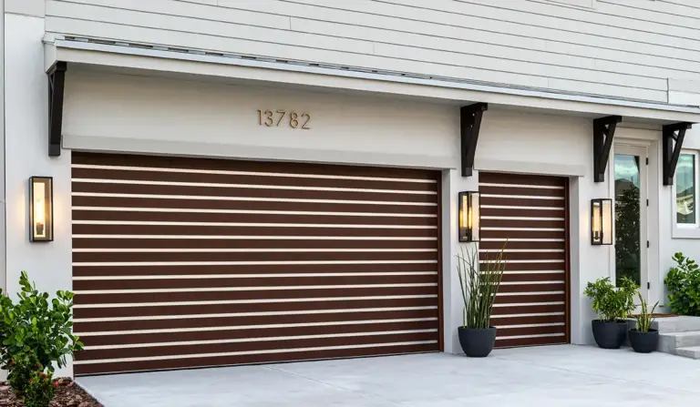 Canyon Ridge® Modern

Faux wood insulated garage doors with contemporary style